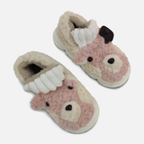 Women Plush Animal Winter Slippers