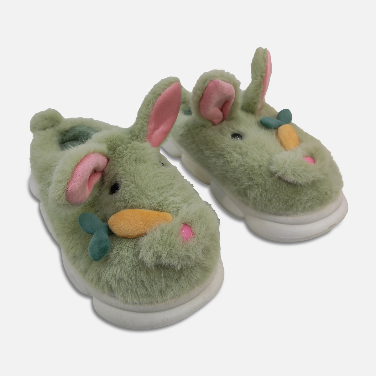 Women Plush Bunny Slippers