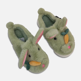 Women Plush Bunny Slippers