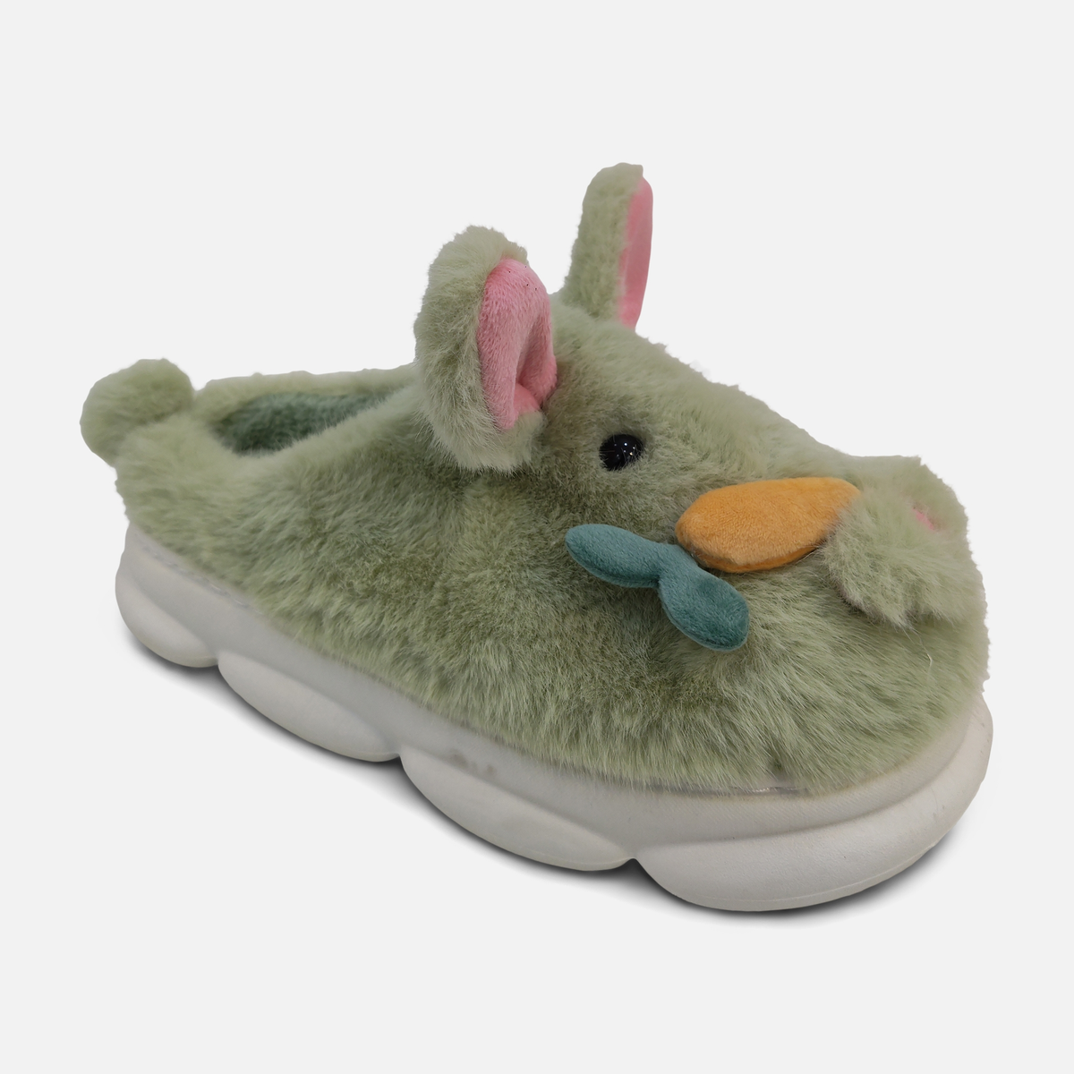 Women Plush Bunny Slippers