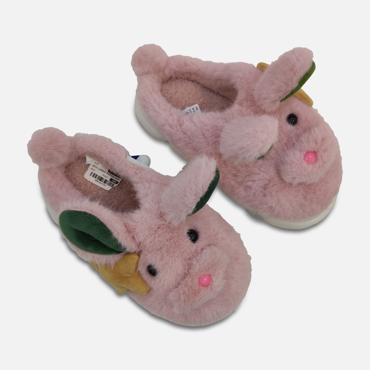 Women Plush Bunny Slippers