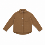 Kids Long Sleeve Collared Shirt