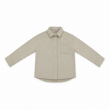 Kids Long Sleeve Collared Shirt