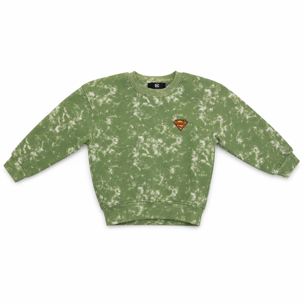 Kids Superman Tie-Dye Sweatshirt & Jogger Set