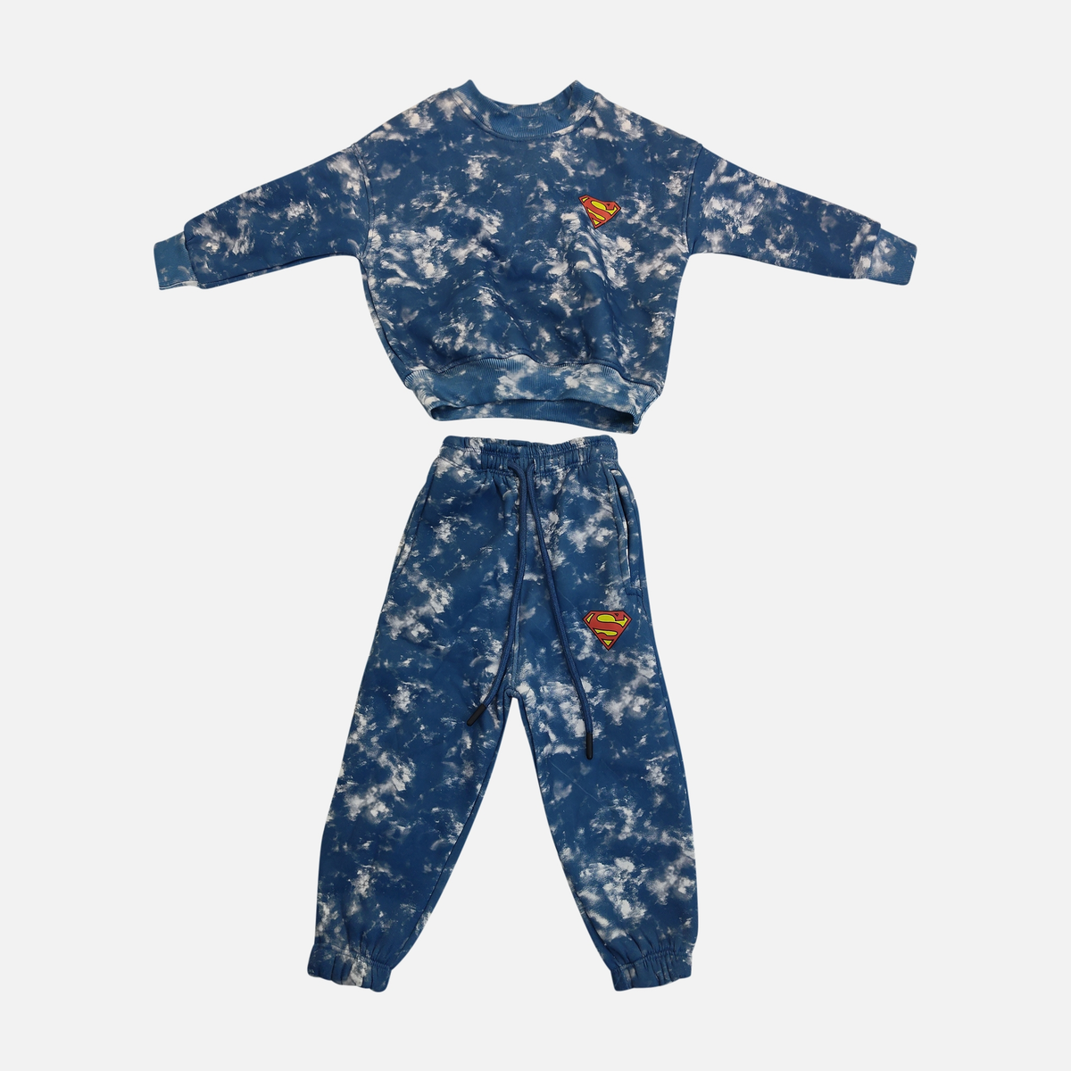 Boys 2 Pieces Superman Sweatshirt & Jogger Set
