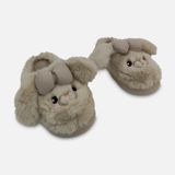Girls Plush Bunny Slippers