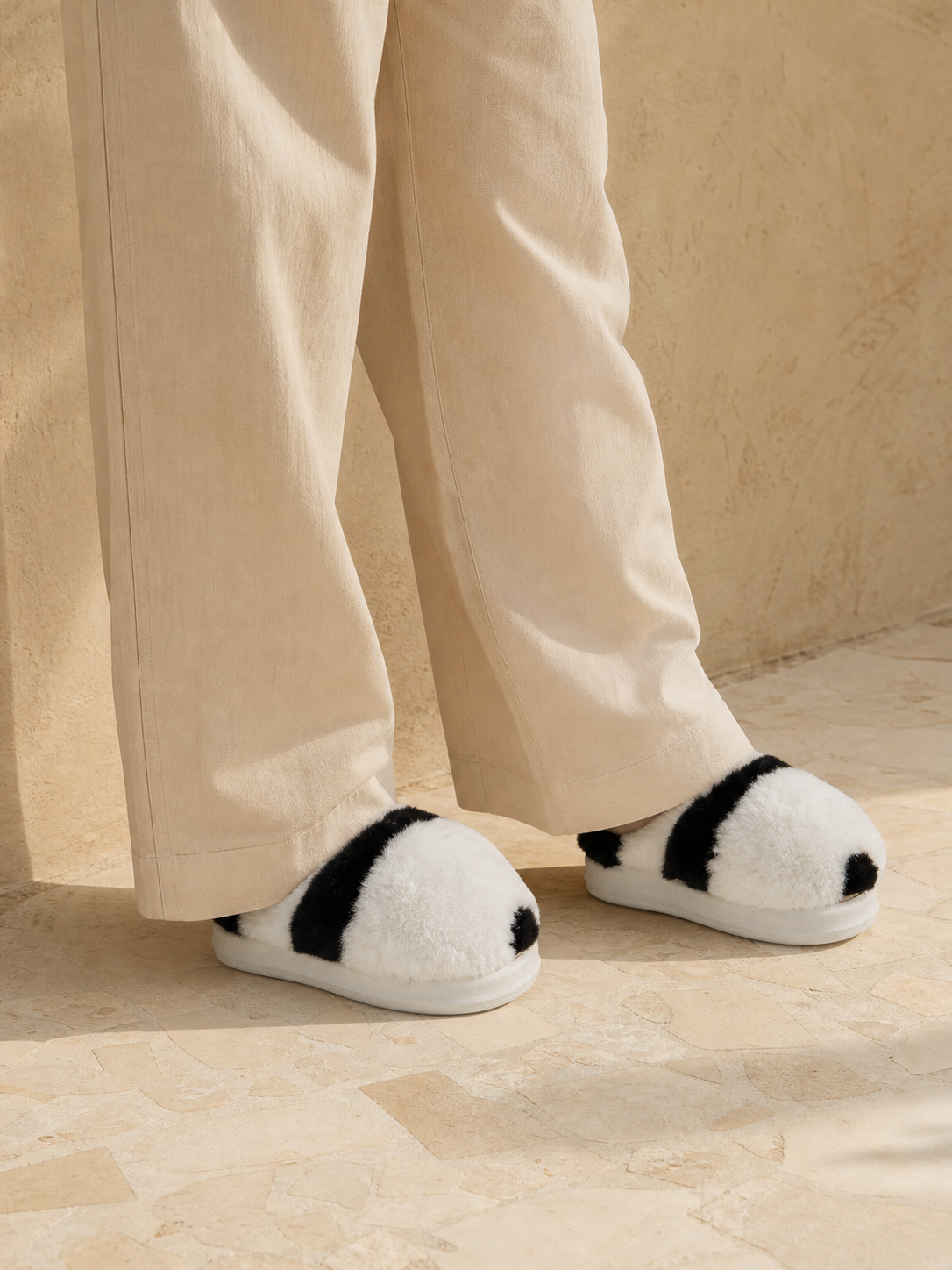 WHT-BLK - on model