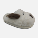 Plush Dog Face Home Slippers