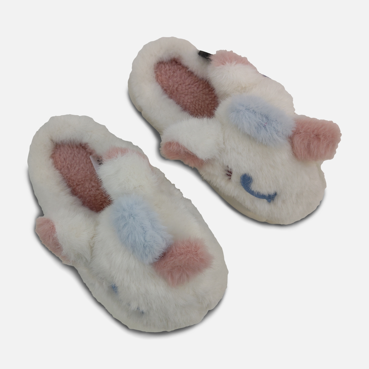 Girls Plush Unicorn Home Slippers