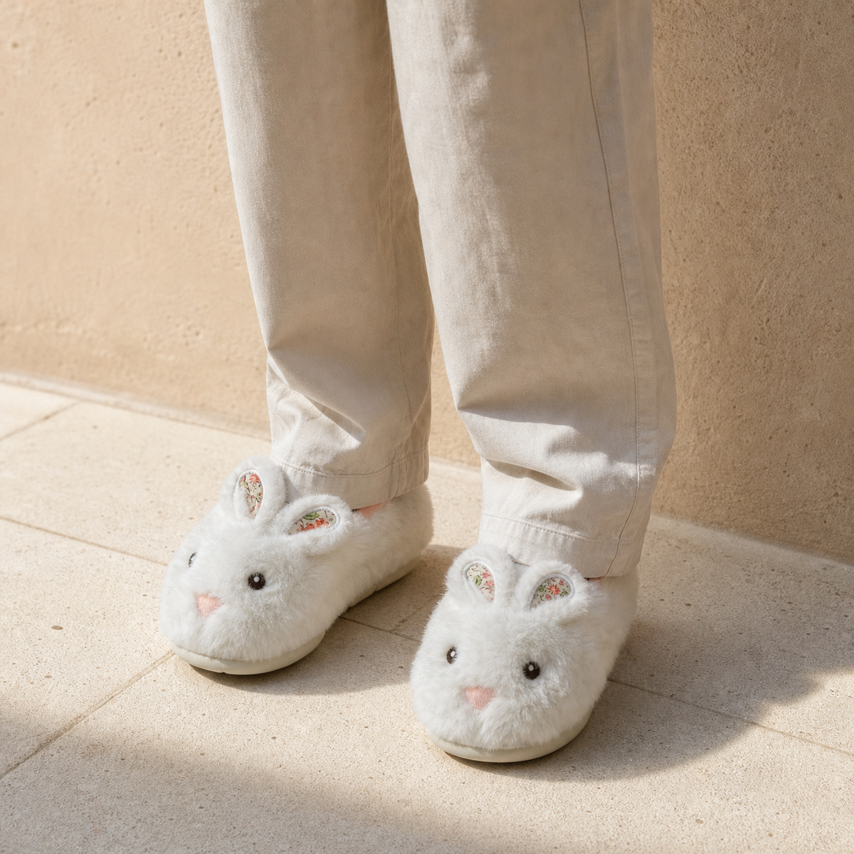 WHITE - on model