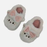 Girls Plush Character Slippers