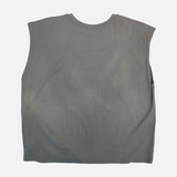 Men Sleeveless Round Neck Printed T-Shirt