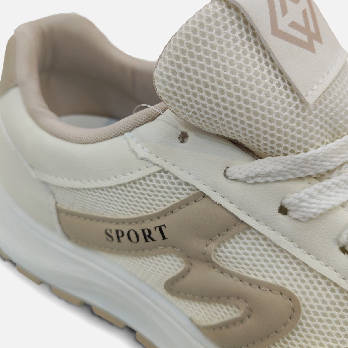 Women Lace-Up Mesh Sneakers