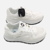 Women Lace-Up Mesh Sneakers