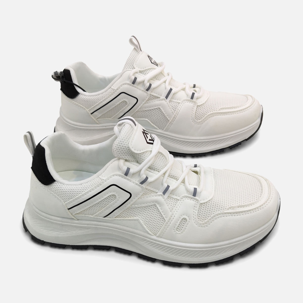Women Lace-Up Mesh Sneakers