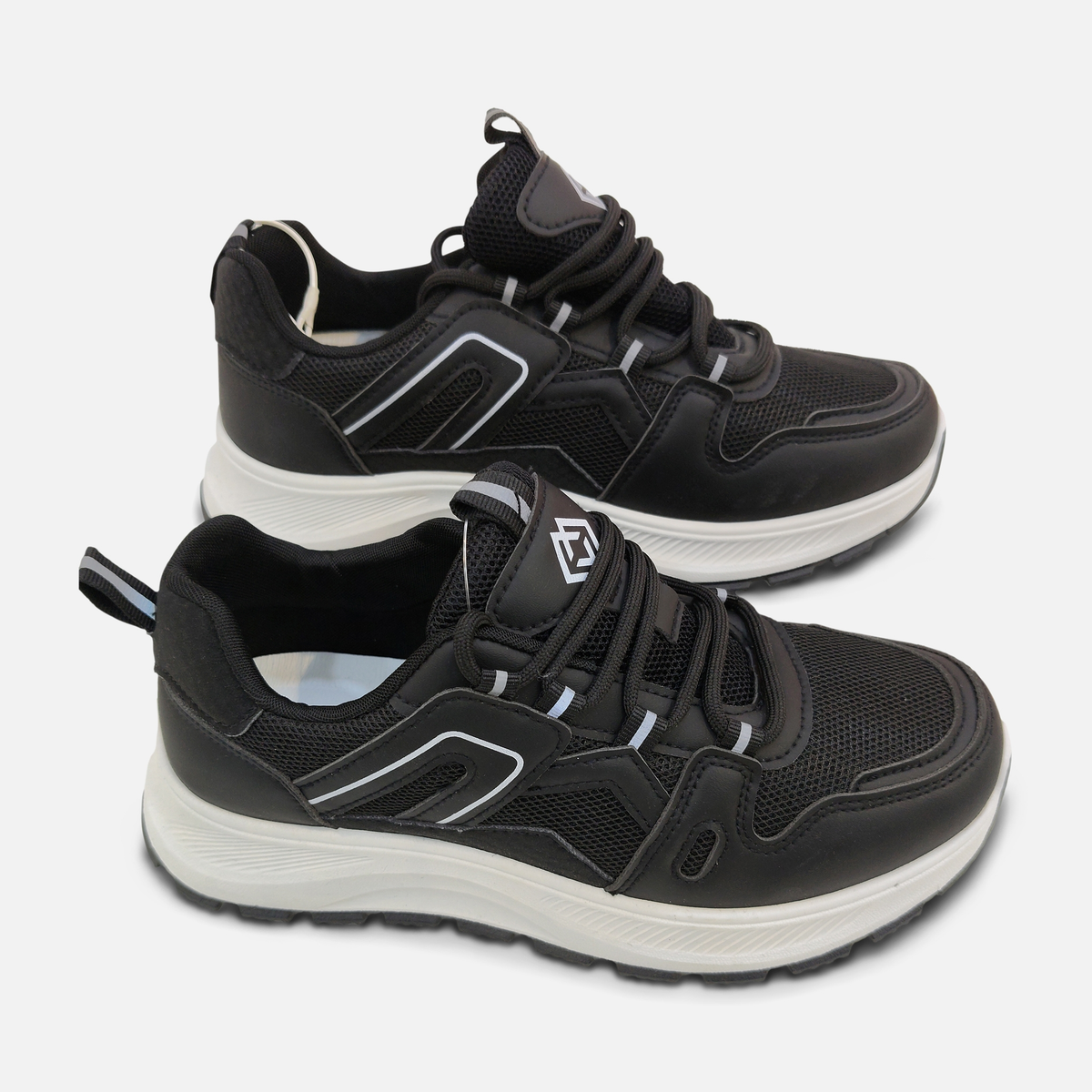 Women Lace-Up Mesh Sneakers