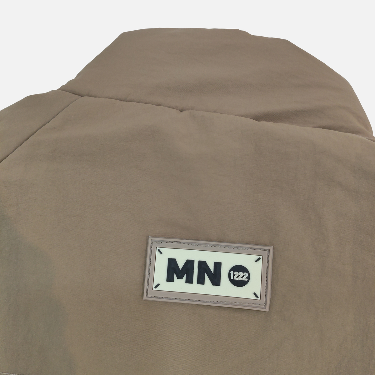 Men Padded Stand Collar Utility Jacket