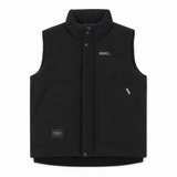 Men Padded Vest Stand Collar