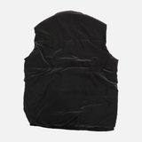 Men Padded Vest Stand Collar