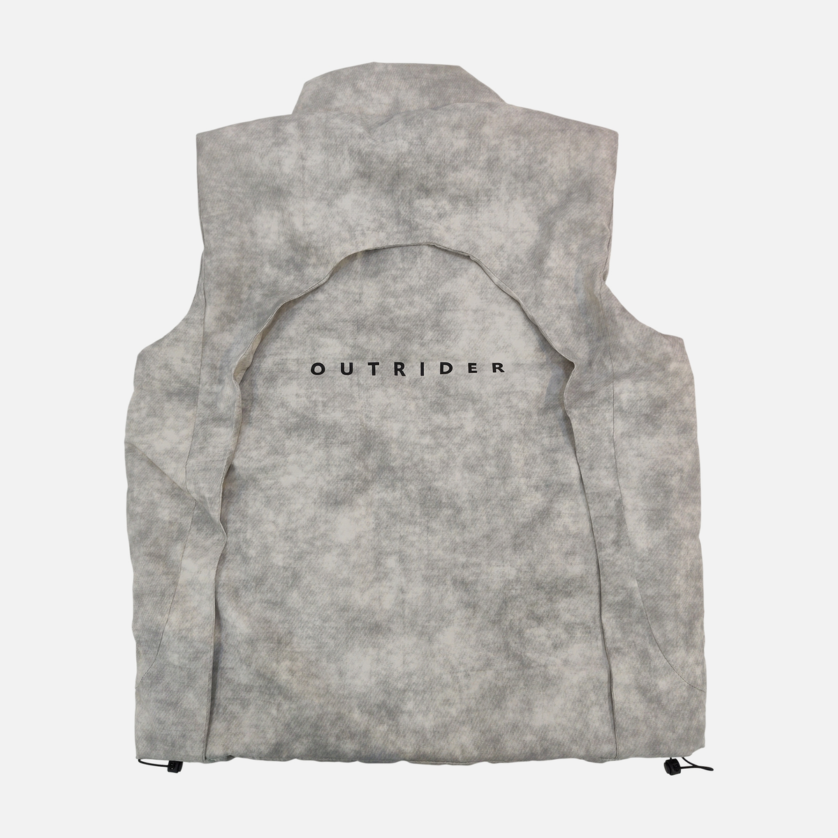 Men Padded Vest Stand Collar