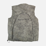 Men Padded Vest Stand Collar