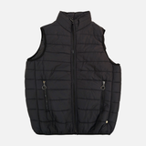 Women Quilted Puffer Vest Stand Collar