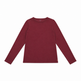 Women Basic Round Neck Long Sleeve T-Shirt