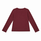 Women Basic Round Neck Long Sleeve T-Shirt