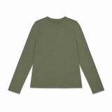 Women Round Neck Long Sleeve T-Shirt