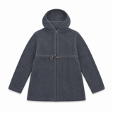 Women Fur Hooded Zip Jacket