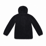Women Fur Hooded Zip Jacket