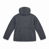Women Fur Hooded Zip Jacket