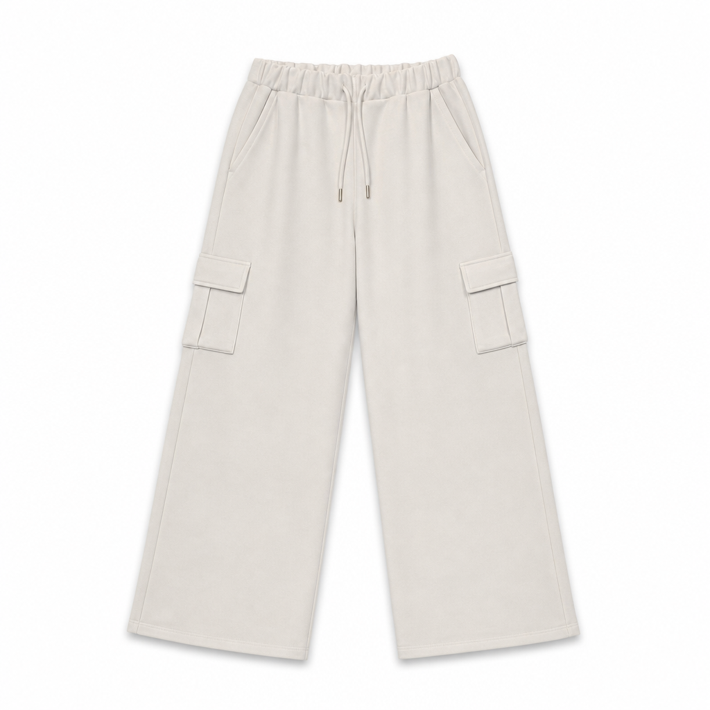 Women Wide Leg Cargo Sweatpants