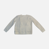 Women Ruffle Trim Crew Neck Sweatshirt