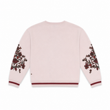 Women Floral Print Crew Neck Sweatshirt