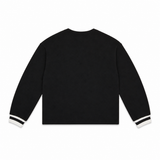 Women V-Neck Printed Sweatshirt