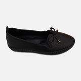 Women Bow Slip-On Flat Shoes