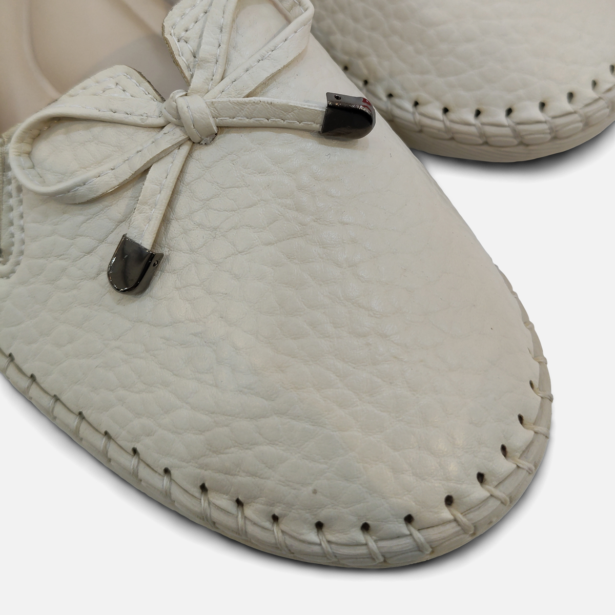 Women Bow Slip-On Flat Shoes