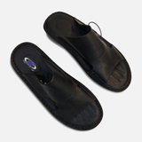 Men Leather Slide Sandals