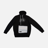 Men Printed Hoodie Front Flap Pocket