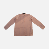 Women Long Sleeve Collared Button-Up Shirt