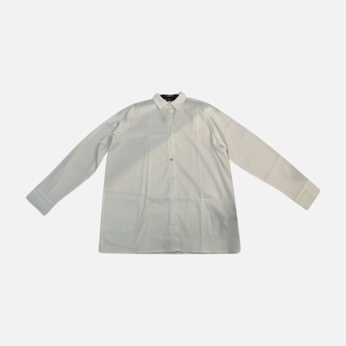 Women Long Sleeve Collared Button-Up Shirt