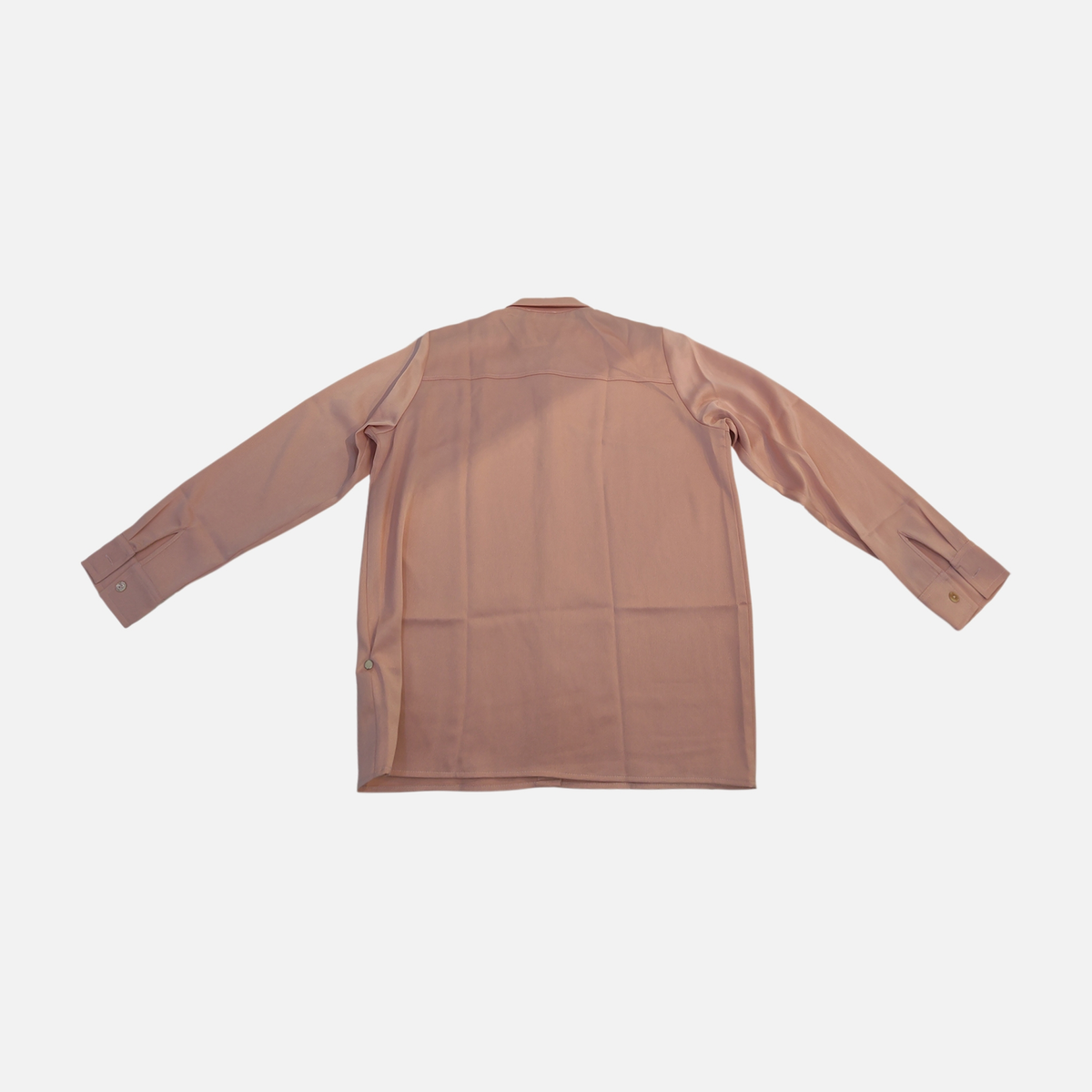 Women Long Sleeve Collared Button-Up Shirt
