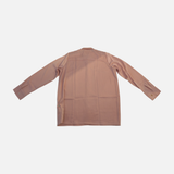 Women Long Sleeve Collared Button-Up Shirt
