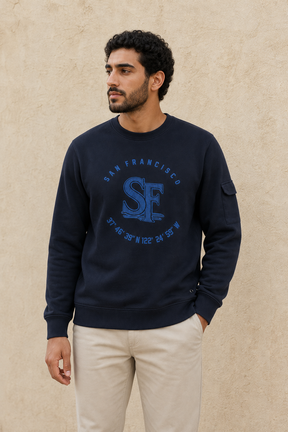 NAVY - on model