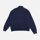 Men Half Zip High Neck Sweatshirt
