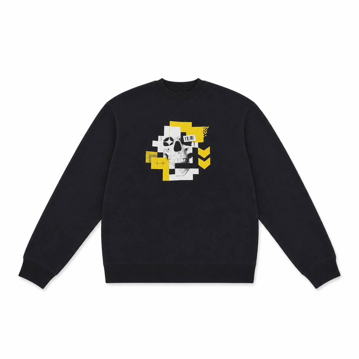 Men Graphic Print Round Neck Sweatshirt