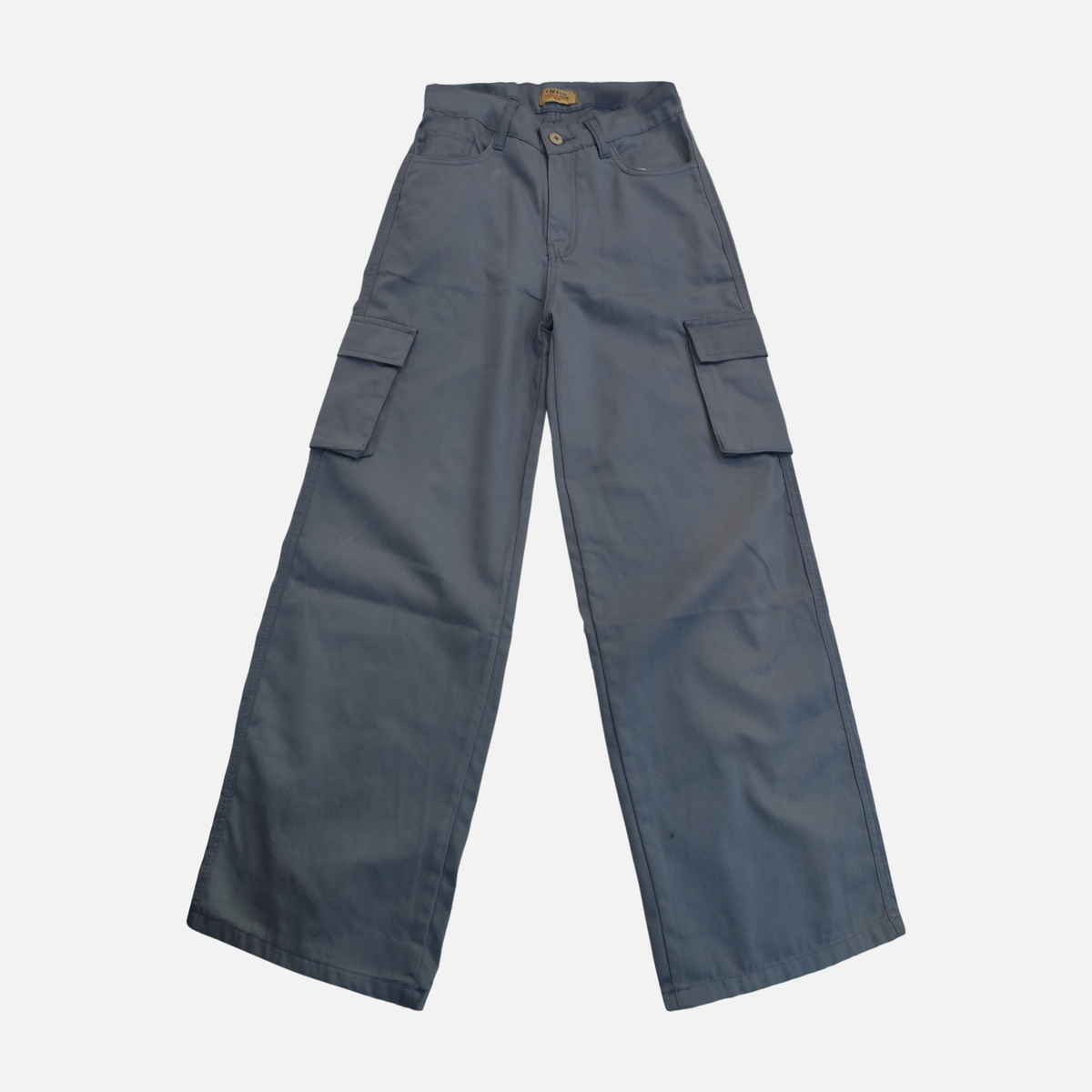 Girls Wide Leg Cargo Pants