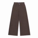 Women Wide Leg Gabardine Pants