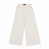 Women Wide Leg Gabardine Pants